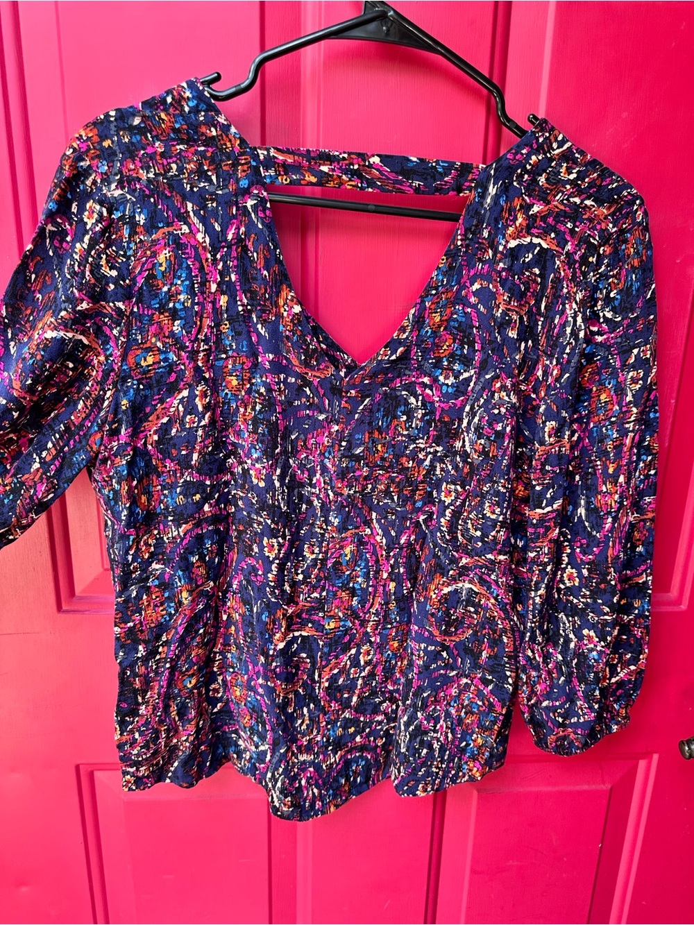 {Liverpool Los Angelas} Patterned Blouse